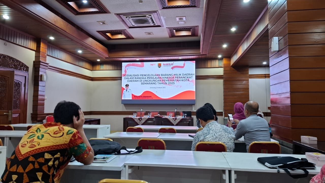 Sosialisasi Pengelolaan Barang Milik Daerah untuk Penilaian Kinerja Perangkat Daerah
